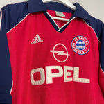 Shop 1999/01 BAYERN MUNICH HOME SHIRT (L) ADIDAS, classic football shirts, vintage football shirts & retro soccer jerseys at Cult Kits
