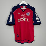 Shop 1999/01 BAYERN MUNICH HOME SHIRT (L) ADIDAS, classic football shirts, vintage football shirts & retro soccer jerseys at Cult Kits