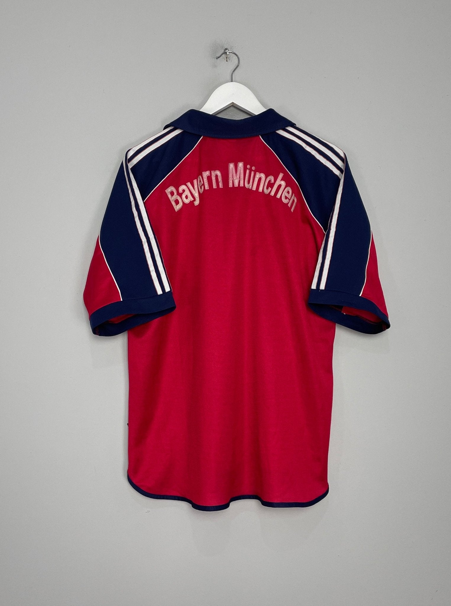 Shop 1999/01 BAYERN MUNICH HOME SHIRT (L) ADIDAS, classic football shirts, vintage football shirts & retro soccer jerseys at Cult Kits