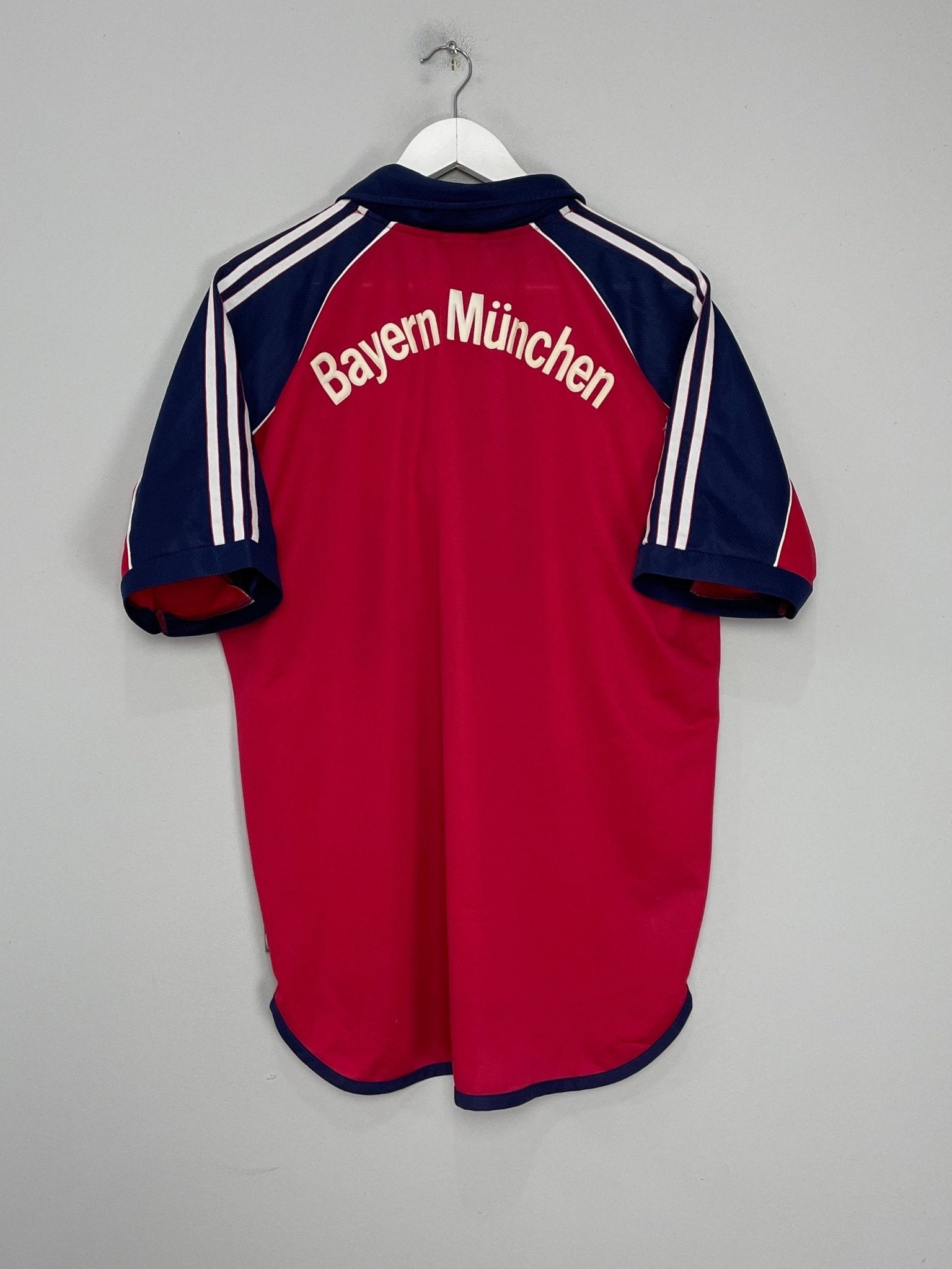 Shop 1999/01 BAYERN MUNICH HOME SHIRT (L) ADIDAS, classic football shirts, vintage football shirts & retro soccer jerseys at Cult Kits