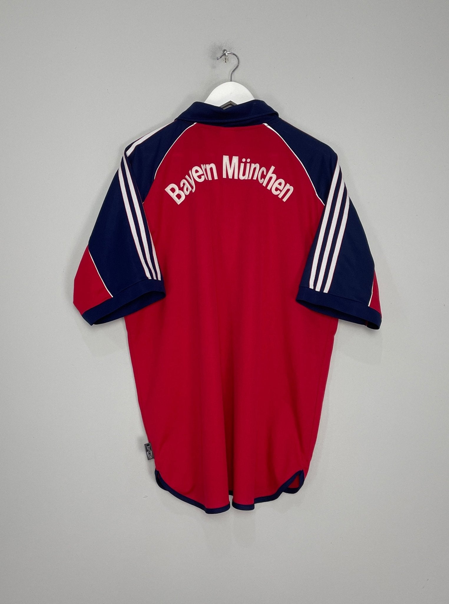 Shop 1999/01 BAYERN MUNICH HOME SHIRT (XL) ADIDAS, classic football shirts, vintage football shirts & retro soccer jerseys at Cult Kits