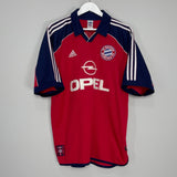 Shop 1999/01 BAYERN MUNICH HOME SHIRT (XL) ADIDAS, classic football shirts, vintage football shirts & retro soccer jerseys at Cult Kits