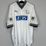 Shop 1999/01 DERBY COUNTY #25 HOME SHIRT (XL) PUMA, classic football shirts, vintage football shirts & retro soccer jerseys at Cult Kits