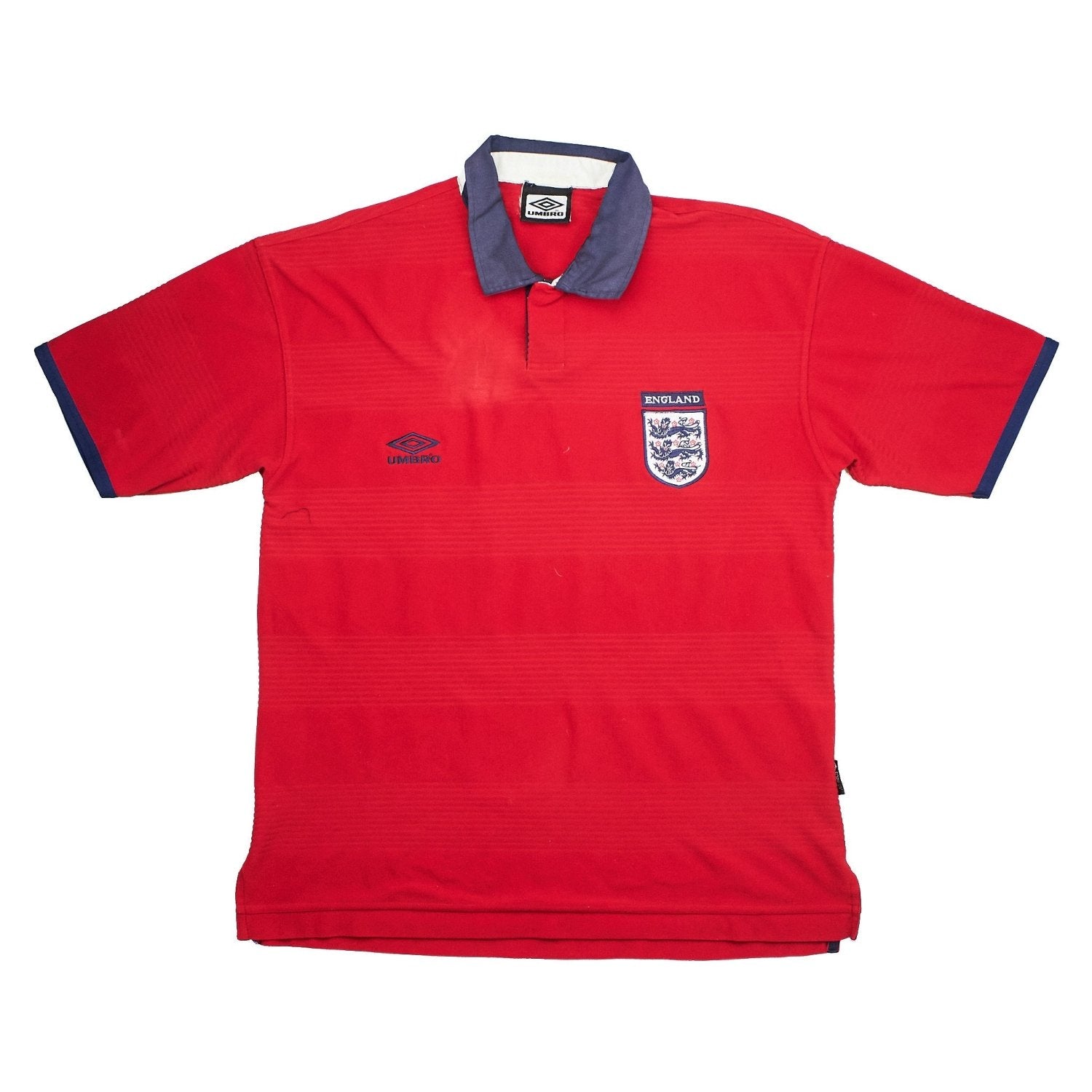 1999 England Umbro football shirt - view 1 - Cult Kits