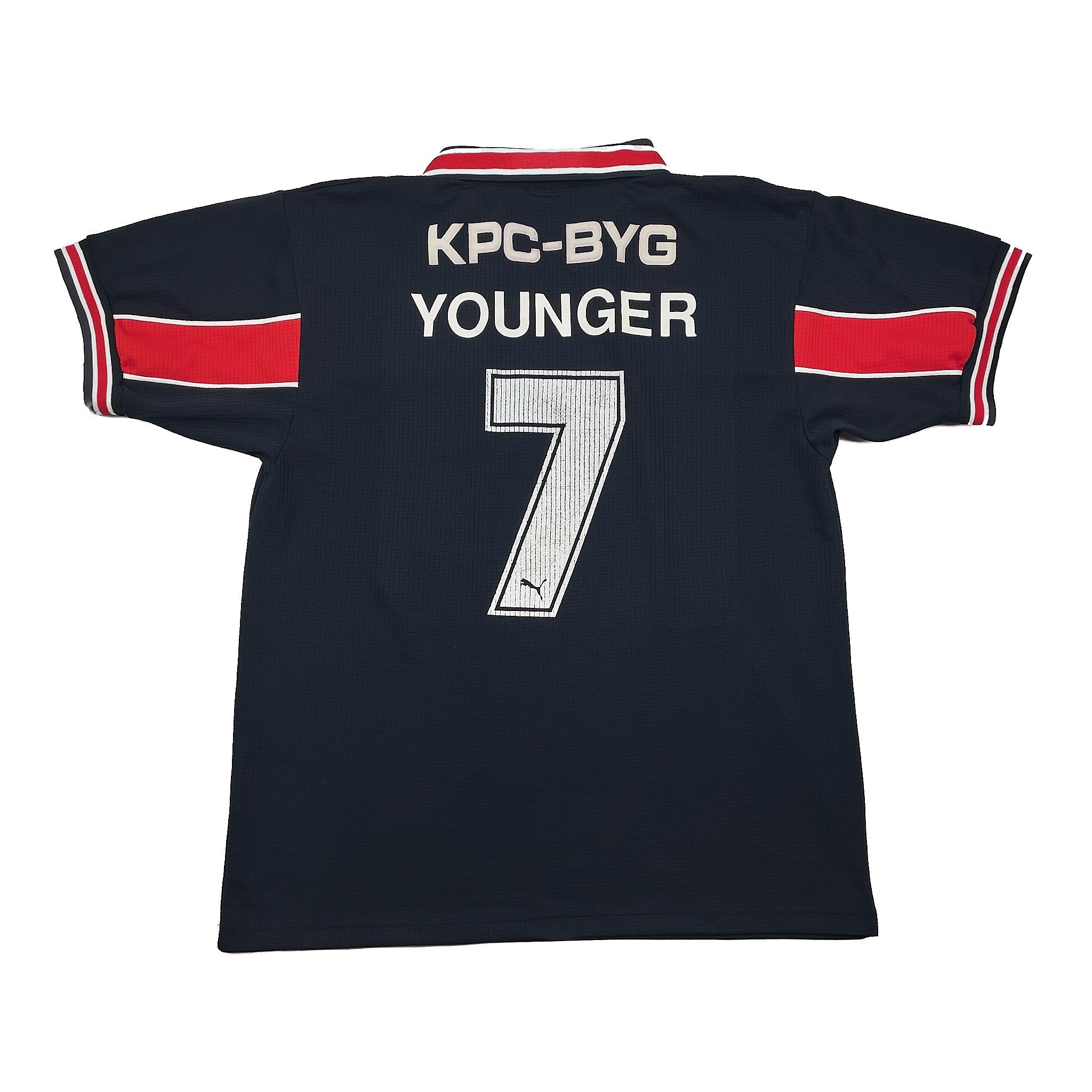 Buy 1999/01 FC MIDTJYLLAND YOUNGER 7 HOME SHIRT (XL) PUMA ~ Free worldwide shipping available ~ Authentic Vintage Football Shirts from Cult Kits