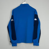 Shop 1999/01 ITALY 1/4 ZIP DRILL TOP (M) KAPPA, classic football shirts, vintage football shirts & retro soccer jerseys at Cult Kits