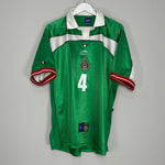 Shop 1999/01 MEXICO R.MARQUEZ #4 HOME SHIRT (L) ATLETICA, classic football shirts, vintage football shirts & retro soccer jerseys at Cult Kits