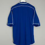 Shop 1999/01 RANGERS HOME SHIRT (XL) NIKE, classic football shirts, vintage football shirts & retro soccer jerseys at Cult Kits