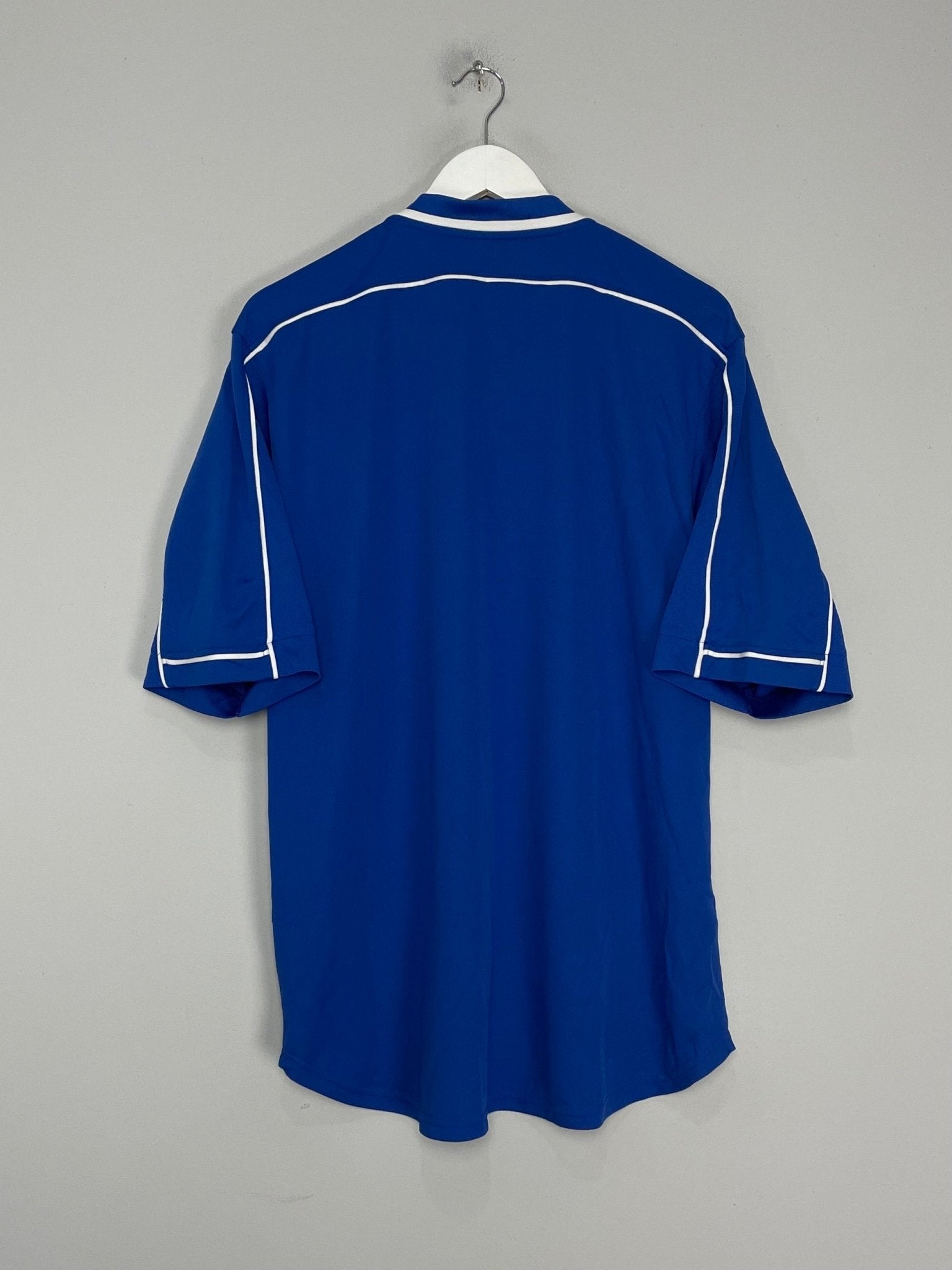 Shop 1999/01 RANGERS HOME SHIRT (XL) NIKE, classic football shirts, vintage football shirts & retro soccer jerseys at Cult Kits