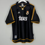 Shop 1999/01 REAL MADRID REDONDO #6 AWAY SHIRT (XL) ADIDAS, classic football shirts, vintage football shirts & retro soccer jerseys at Cult Kits