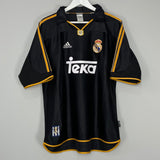 Shop 1999/01 REAL MADRID REDONDO #6 AWAY SHIRT (XL) ADIDAS, classic football shirts, vintage football shirts & retro soccer jerseys at Cult Kits