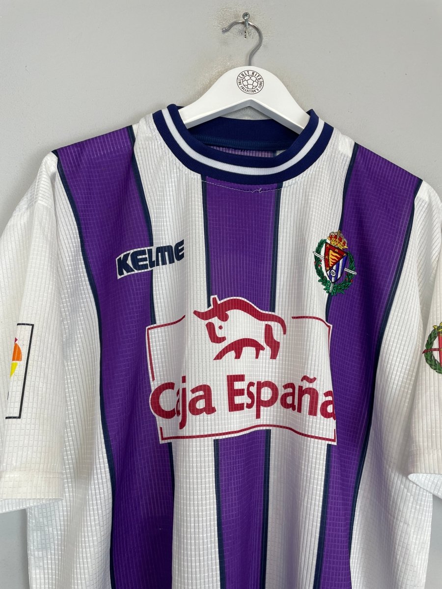 1999/01 REAL VALLADOLID HOME SHIRT (XL) KELME - Cult Kits - XL - Buy Vintage Football Shirts, Authentic Retro Football Shirts For Sale, Classic Football Shirts & Soccer Jersey