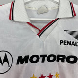 Shop 1999/01 SAO PAULO #10 HOME SHIRT (S) PENALTY, classic football shirts, vintage football shirts & retro soccer jerseys at Cult Kits
