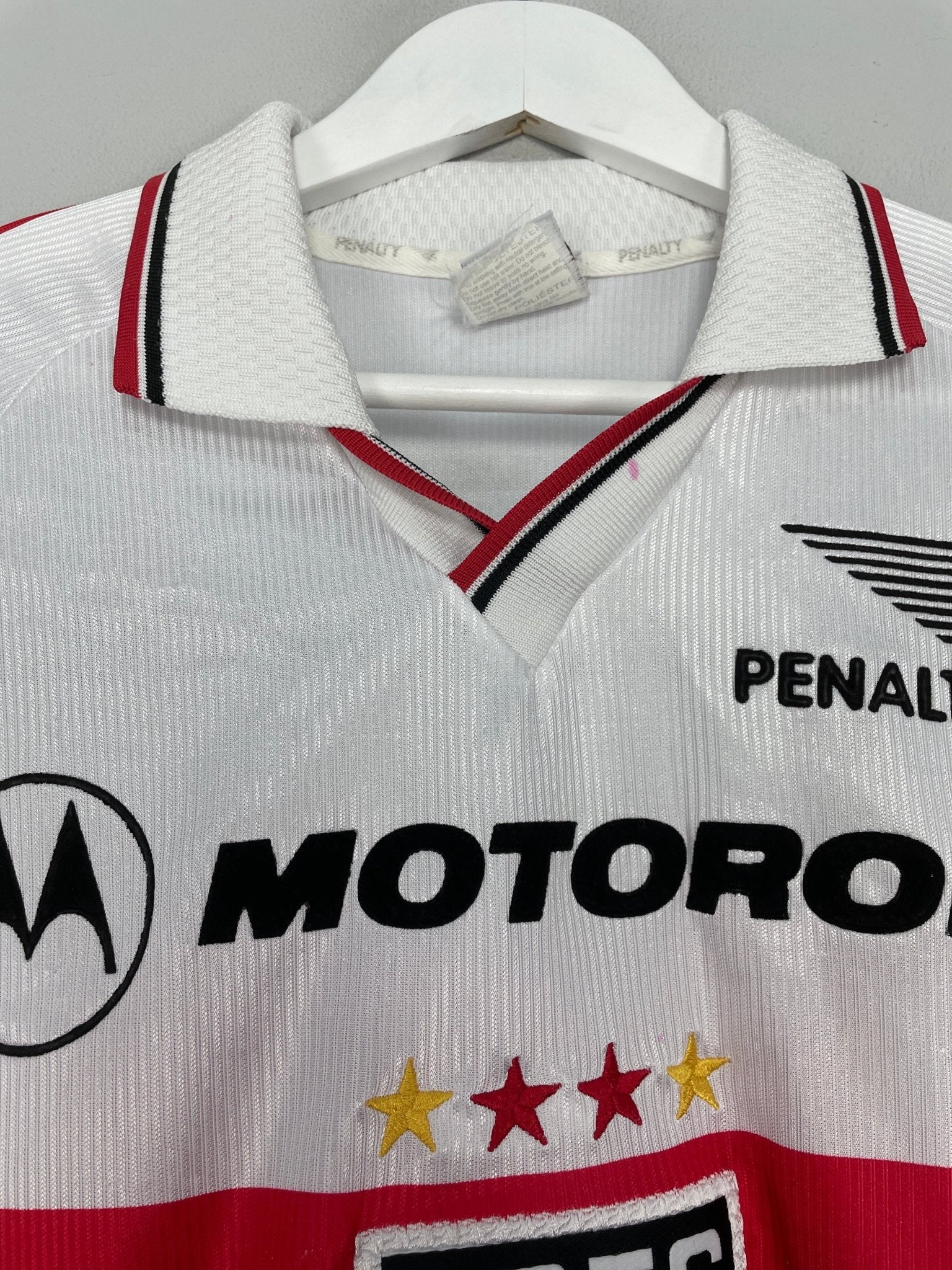 Shop 1999/01 SAO PAULO #10 HOME SHIRT (S) PENALTY, classic football shirts, vintage football shirts & retro soccer jerseys at Cult Kits