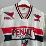 Shop 1999/01 SAO PAULO TRAINING SHIRT (M) PENALTY, classic football shirts, vintage football shirts & retro soccer jerseys at Cult Kits
