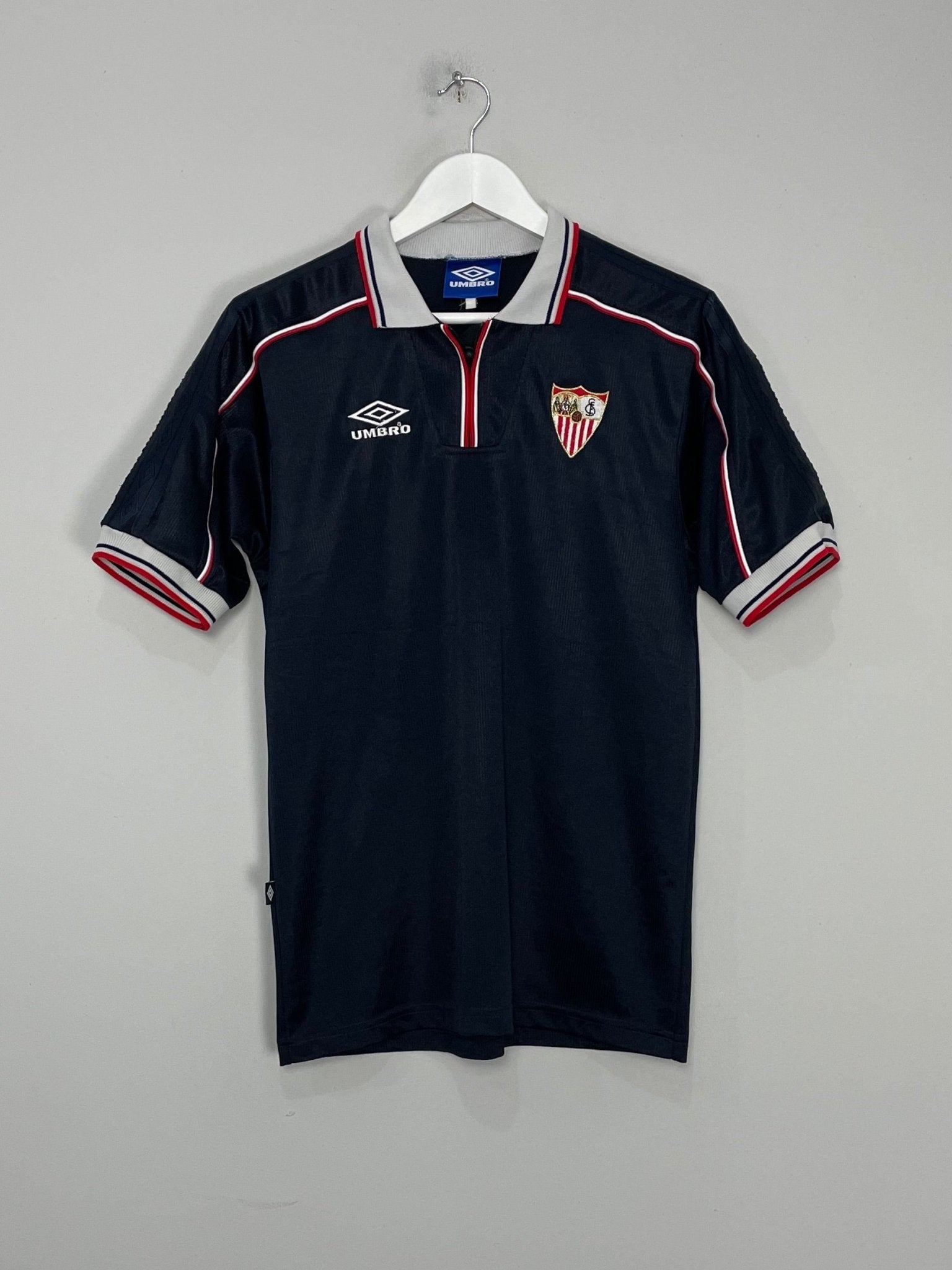 Shop 1999/01 SEVILLA THIRD SHIRT (M) UMBRO, classic football shirts, vintage football shirts & retro soccer jerseys at Cult Kits