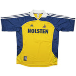 Buy 1999/01 Tottenham Campbell 5 Away Shirt (L) Adidas ~ Free worldwide shipping available ~ Authentic Vintage Football Shirts from Cult Kits