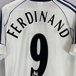 Shop 1999/01 TOTTENHAM FERDINAND #9 HOME SHIRT (S) ADIDAS, classic football shirts, vintage football shirts & retro soccer jerseys at Cult Kits