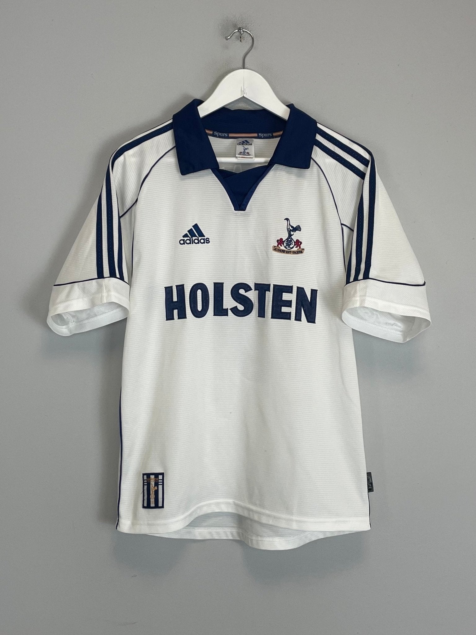 Shop 1999/01 TOTTENHAM FERDINAND #9 HOME SHIRT (S) ADIDAS, classic football shirts, vintage football shirts & retro soccer jerseys at Cult Kits