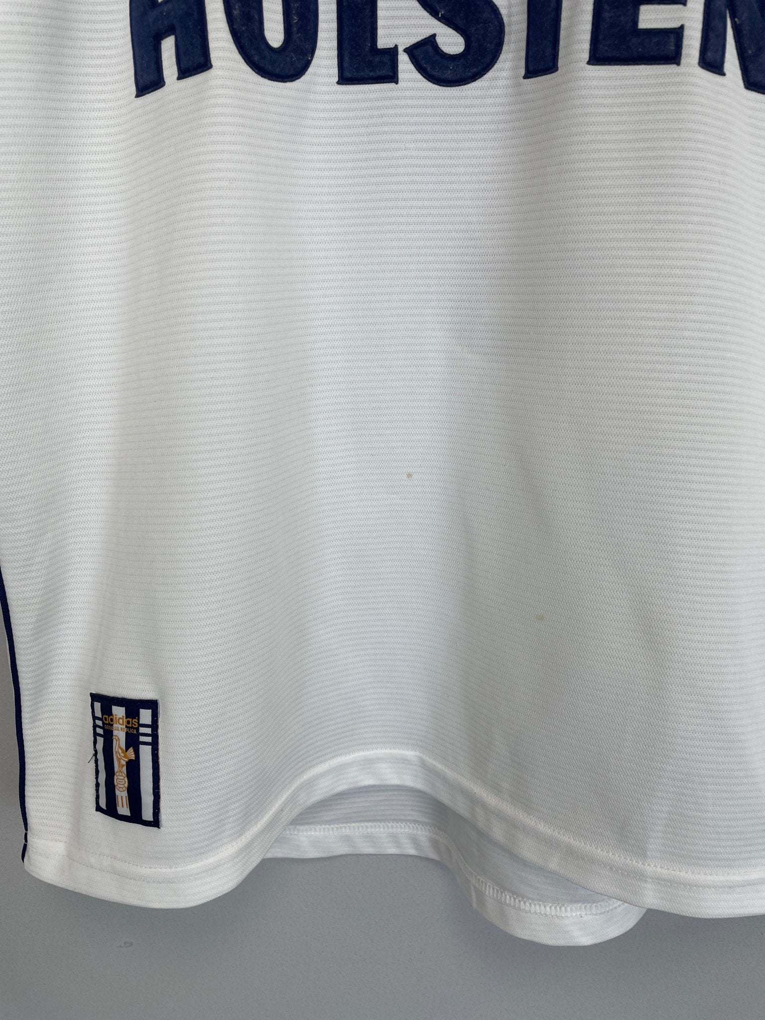 Shop 1999/01 TOTTENHAM FERDINAND #9 HOME SHIRT (S) ADIDAS, classic football shirts, vintage football shirts & retro soccer jerseys at Cult Kits