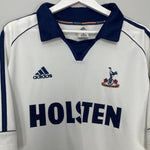 Shop 1999/01 TOTTENHAM IVERSEN #10 HOME SHIRT (XL) ADIDAS, classic football shirts, vintage football shirts & retro soccer jerseys at Cult Kits
