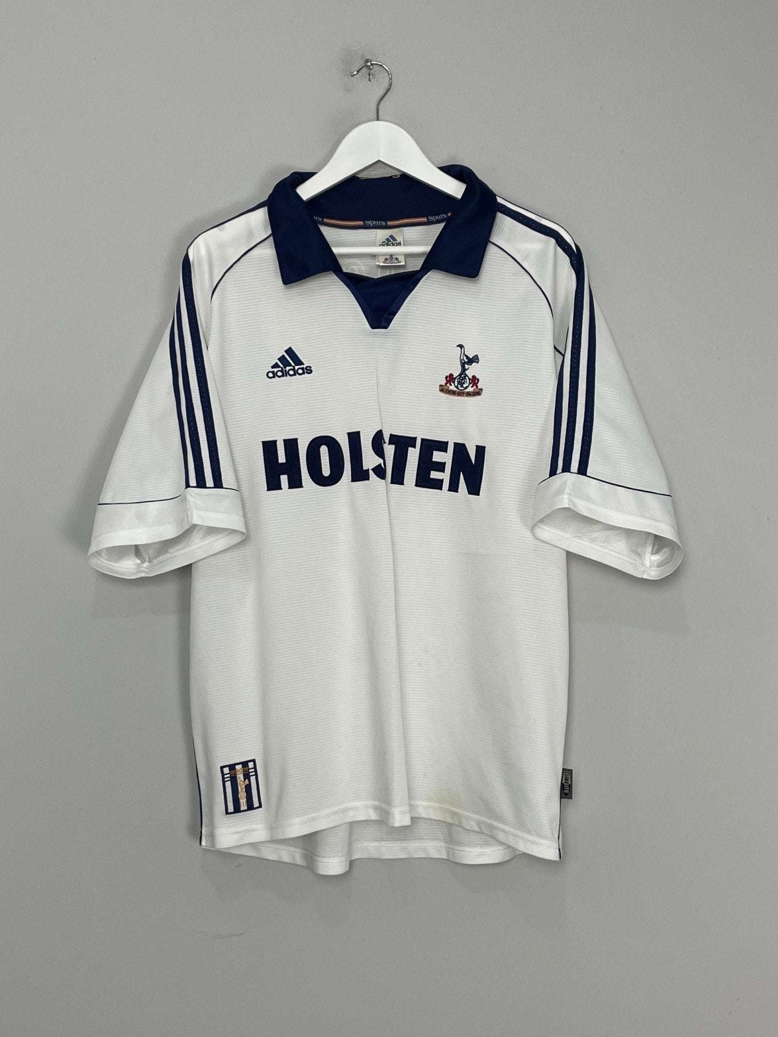 Shop 1999/01 TOTTENHAM IVERSEN #10 HOME SHIRT (XL) ADIDAS, classic football shirts, vintage football shirts & retro soccer jerseys at Cult Kits