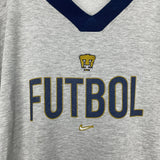 Shop 1999/01 UNAM PUMAS JUMPER (XL) NIKE, classic football shirts, vintage football shirts & retro soccer jerseys at Cult Kits