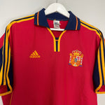 Shop 1999/02 SPAIN HOME SHIRT (L) ADIDAS, classic football shirts, vintage football shirts & retro soccer jerseys at Cult Kits