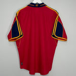 Shop 1999/02 SPAIN HOME SHIRT (L) ADIDAS, classic football shirts, vintage football shirts & retro soccer jerseys at Cult Kits