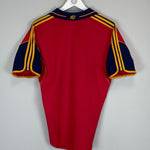 1999/02 SPAIN HOME SHIRT (S) ADIDAS - Cult Kits - Small - Buy Vintage Football Shirts, Authentic Retro Football Shirts For Sale, Classic Football Shirts & Soccer Jersey