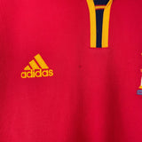 1999/02 SPAIN HOME SHIRT (S) ADIDAS - Cult Kits - Small - Buy Vintage Football Shirts, Authentic Retro Football Shirts For Sale, Classic Football Shirts & Soccer Jersey