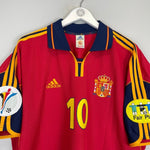 1999/02 SPAIN RAUL 10 HOME SHIRT (XL) ADIDAS - Cult Kits - XL - Buy Vintage Football Shirts, Authentic Retro Football Shirts For Sale, Classic Football Shirts & Soccer Jersey