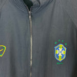 Shop 2000 BRAZIL TRACK JACKET (L) NIKE, classic football shirts, vintage football shirts & retro soccer jerseys at Cult Kits