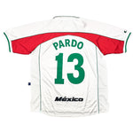 Buy 2000 Mexico Pardo 13 Away Shirt (XL) Atletica ~ Free worldwide shipping ~ Authentic Vintage Football Shirts from Cult Kits