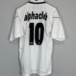 Shop 2000 SANTOS #10 HOME SHIRT (L) UMBRO, classic football shirts, vintage football shirts & retro soccer jerseys at Cult Kits