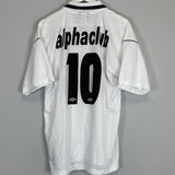 Shop 2000 SANTOS #10 HOME SHIRT (L) UMBRO, classic football shirts, vintage football shirts & retro soccer jerseys at Cult Kits