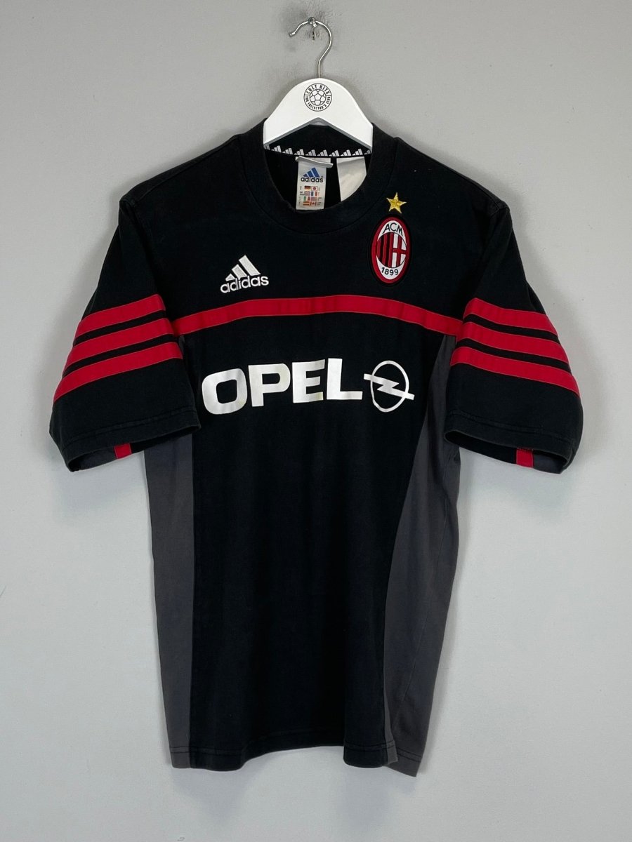 2000/01 AC MILAN TRAINING SHIRT (S) ADIDAS - Cult Kits - Small - Buy Vintage Football Shirts, Authentic Retro Football Shirts For Sale, Classic Football Shirts & Soccer Jersey