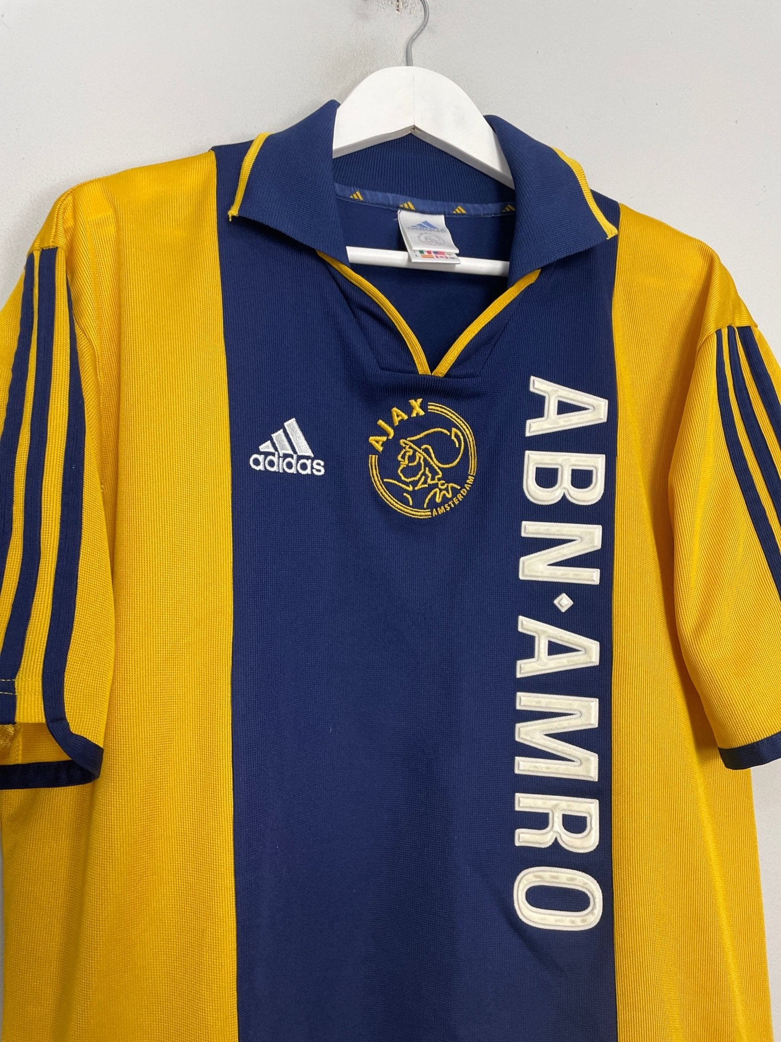Shop 2000/01 AJAX AWAY SHIRT (L) ADIDAS, classic football shirts, vintage football shirts & retro soccer jerseys at Cult Kits