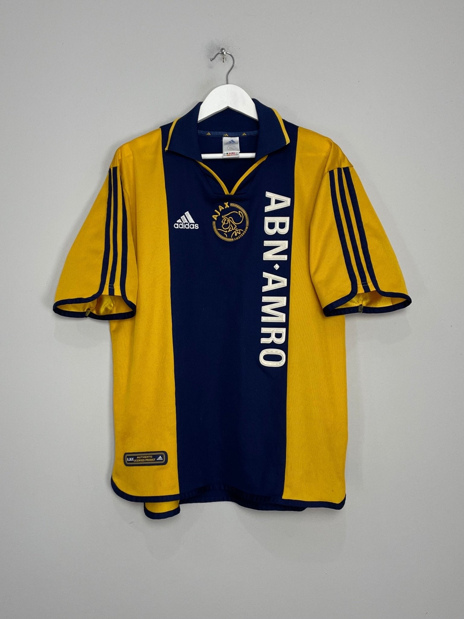 Shop 2000/01 AJAX AWAY SHIRT (L) ADIDAS, classic football shirts, vintage football shirts & retro soccer jerseys at Cult Kits