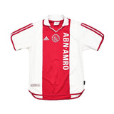 Buy 2000/01 Ajax Chivu 5 *Centenary* Home Shirt (M) Adidas ~ Free worldwide shipping available ~ Authentic Vintage Football Shirts from Cult Kits