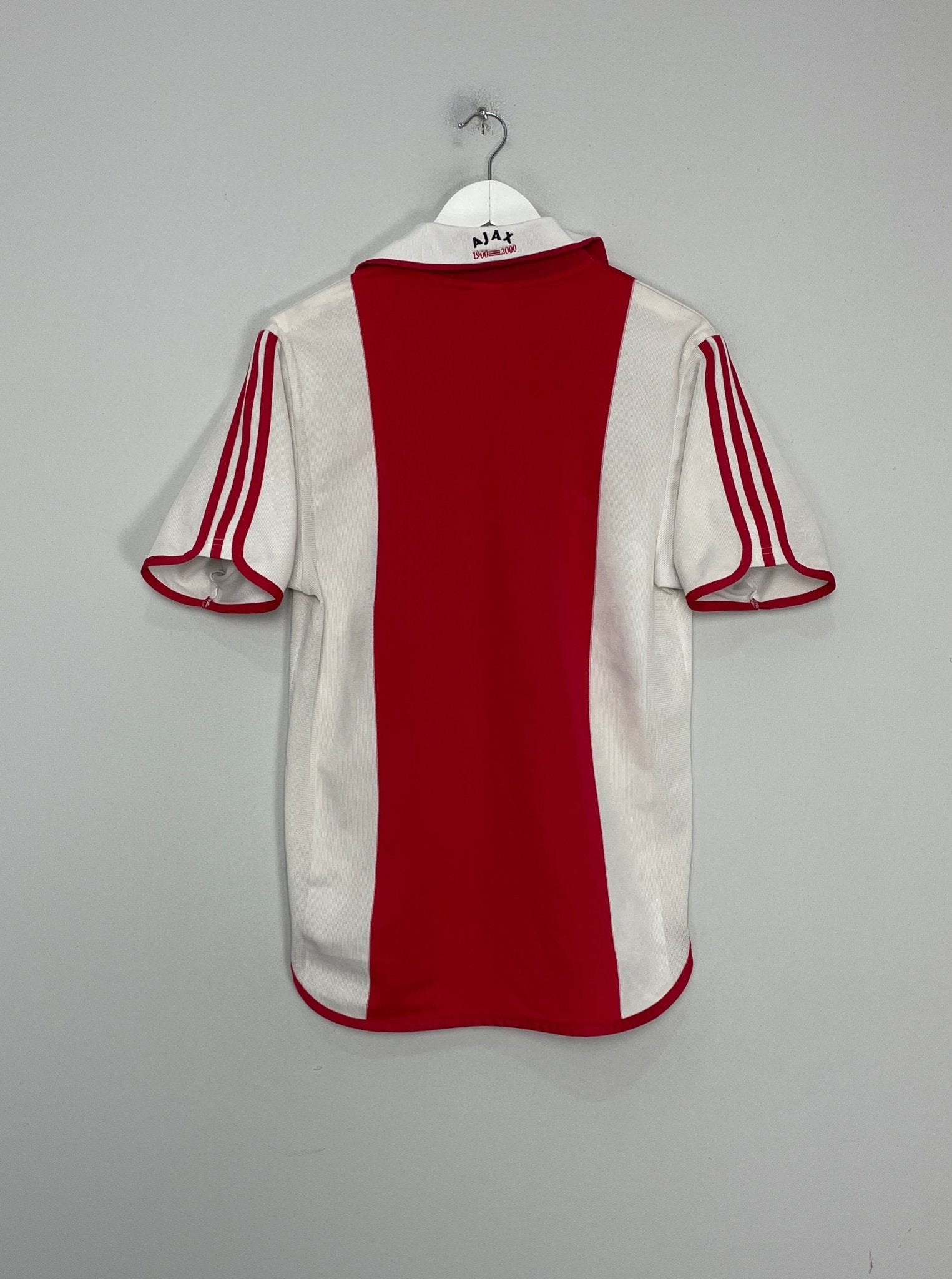 Shop 2000/01 AJAX HOME SHIRT (S) ADIDAS, classic football shirts, vintage football shirts & retro soccer jerseys at Cult Kits