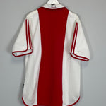 Shop 2000/01 AJAX HOME SHIRT (XL) ADIDAS, classic football shirts, vintage football shirts & retro soccer jerseys at Cult Kits