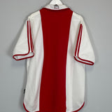 Shop 2000/01 AJAX HOME SHIRT (XL) ADIDAS, classic football shirts, vintage football shirts & retro soccer jerseys at Cult Kits