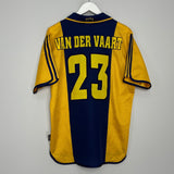 Shop 2000/01 AJAX VAN DER VAART #10 AWAY SHIRT (M) ADIDAS, classic football shirts, vintage football shirts & retro soccer jerseys at Cult Kits
