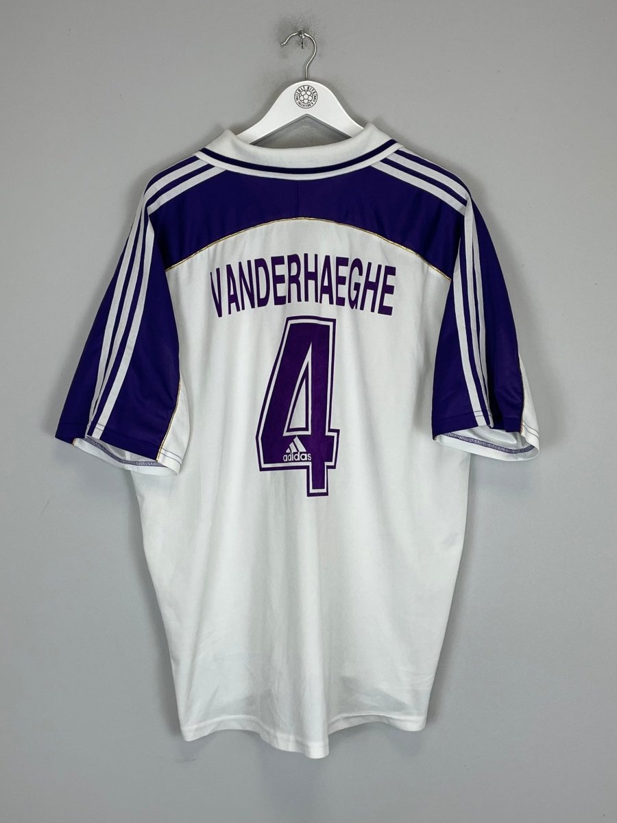 2000/01 ANDERLECHT VANDERHAEGUE 4 HOME SHIRT (XXL) ADIDAS - Cult Kits - XXL - Buy Vintage Football Shirts, Authentic Retro Football Shirts For Sale, Classic Football Shirts & Soccer Jersey