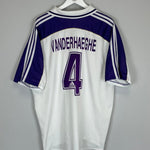 2000/01 ANDERLECHT VANDERHAEGUE 4 HOME SHIRT (XXL) ADIDAS - Cult Kits - XXL - Buy Vintage Football Shirts, Authentic Retro Football Shirts For Sale, Classic Football Shirts & Soccer Jersey