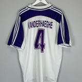 2000/01 ANDERLECHT VANDERHAEGUE 4 HOME SHIRT (XXL) ADIDAS - Cult Kits - XXL - Buy Vintage Football Shirts, Authentic Retro Football Shirts For Sale, Classic Football Shirts & Soccer Jersey