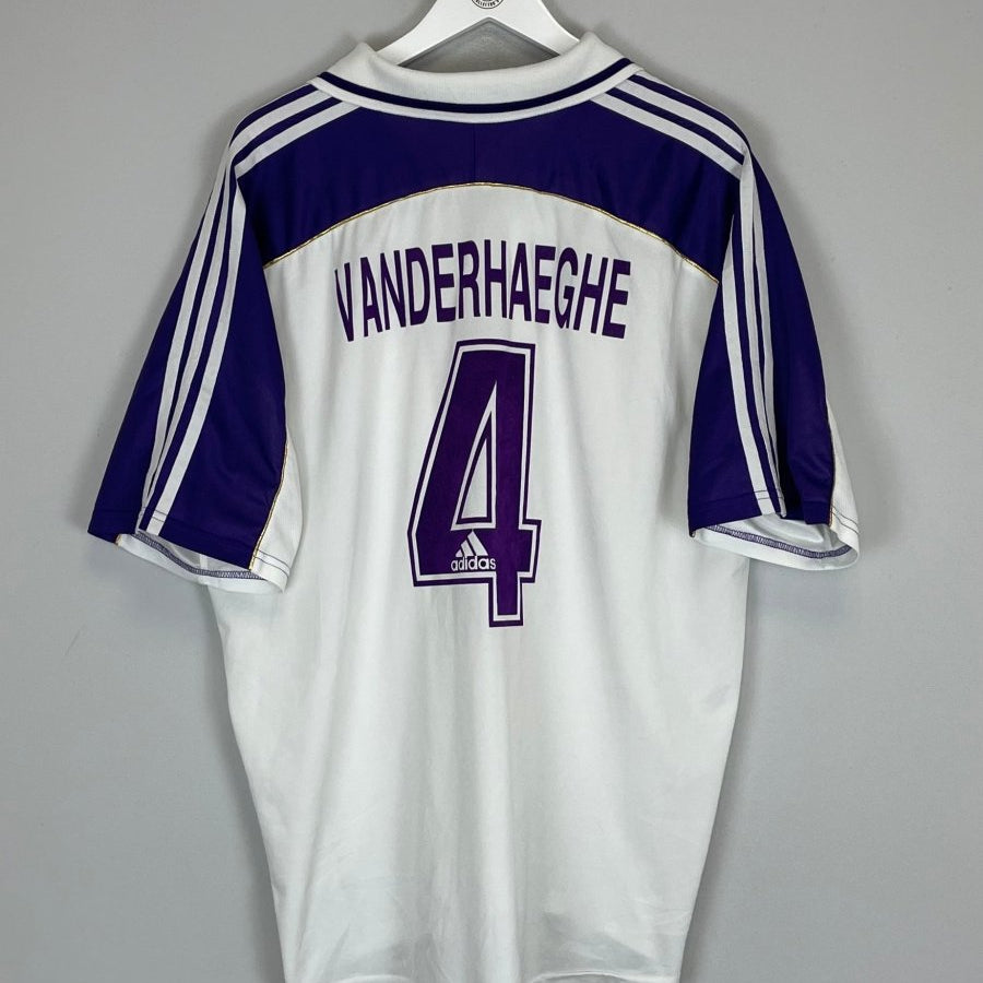 2000/01 ANDERLECHT VANDERHAEGUE 4 HOME SHIRT (XXL) ADIDAS - Cult Kits - XXL - Buy Vintage Football Shirts, Authentic Retro Football Shirts For Sale, Classic Football Shirts & Soccer Jersey