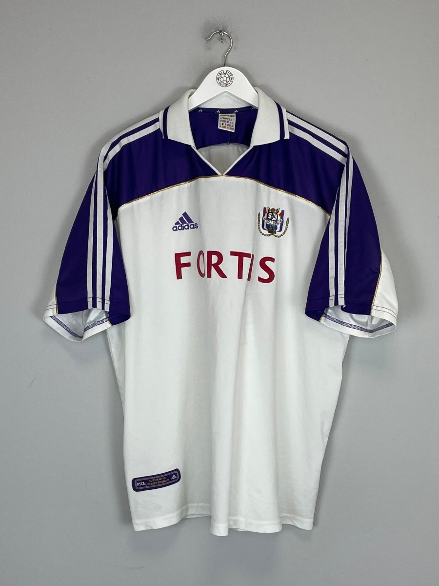 2000/01 ANDERLECHT VANDERHAEGUE 4 HOME SHIRT (XXL) ADIDAS - Cult Kits - XXL - Buy Vintage Football Shirts, Authentic Retro Football Shirts For Sale, Classic Football Shirts & Soccer Jersey