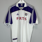 2000/01 ANDERLECHT VANDERHAEGUE 4 HOME SHIRT (XXL) ADIDAS - Cult Kits - XXL - Buy Vintage Football Shirts, Authentic Retro Football Shirts For Sale, Classic Football Shirts & Soccer Jersey